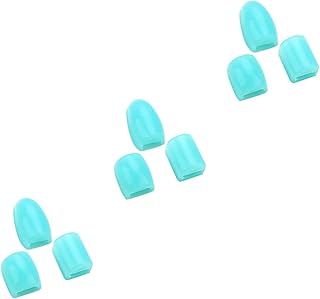 Vaguelly 9 Pçs Sax Chave De Silicone Sax Alto Palm Key Risers Saxofone Side Key Risers Almofadas De Descanso De Polegar Saxofone Parte De Saxofone De Silicone Capa De Chave Lateral De