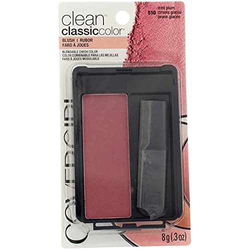 Covergirl Classic Color Blush, Iced Plum [510], 0.3 Oz (Pack Of 3) #TOP3