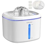 Cat Water Fountain，2.5L/84oz Pet Cat Fountain – Ultra Quiet Upgraded Automatic Pet Water Dispenser with 3 Replaceable Filters, Indoor Cat & Dog Drinking Bowl (W01Pro)