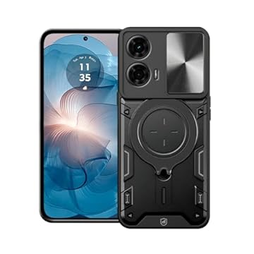 Gshield Capa Case Capinha Discovery para Motorola (Preta, Moto G24 Power)