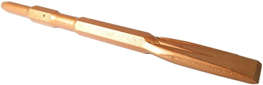 17mmx280mmx26mm Hex Shank Power Hammer Flat Chisel For Masonry And Concrete,as shown