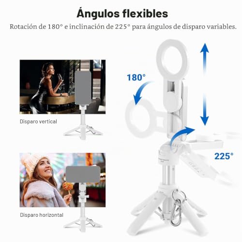 Trípode para Evitar Caídas de Móvil Soporte Magnético NEEWER PA985 Blanco 5