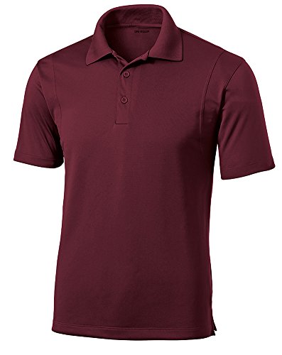 DRI-Equip Mens Moisture Wicking Micropique Golf Polos in Regular, Big & Tall