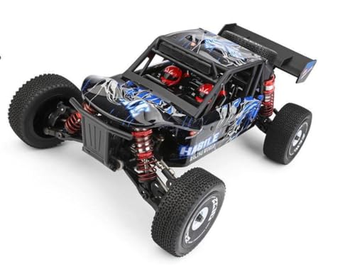 WLtoys 124017 124019 V2 75KM/H 2.4G RC Car Brushless 4WD Electric High Speed Off-Road Drift Remote Control Toys for Children 124016 1B 2200mAh