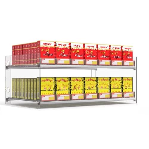 Vitrina de acrílico para pared que soluciona la falta de espacio en tiendas y estancos