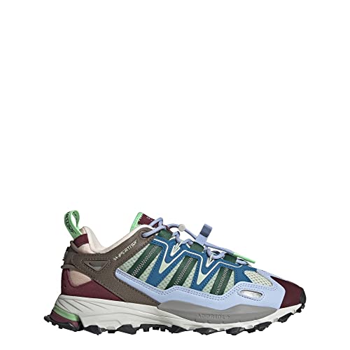 adidas Originals Womens HYPERTURF Adventure W Shoes, Linen Green/Dark Green/Earth Strata, 6