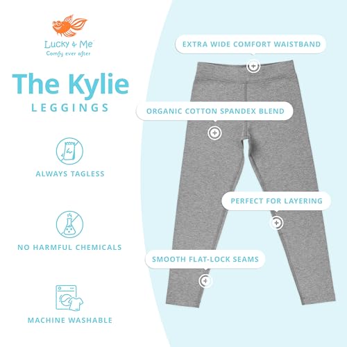 Lucky & Me | Kylie Organic Cotton Girls Leggings | 2-Pack2