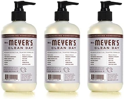 Mrs. Meyer’s Liquid Hand Soap, Lavender, 12.5 fl oz (3 ct)