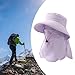 UGPLM Outdoor Sun Hat Breathable Mesh for Camping Mountaineering Travel Outdoor Sports, Purple