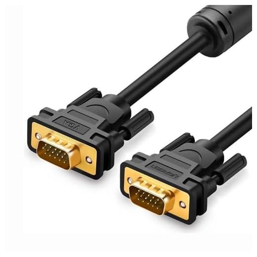 Cabo VGA Full HD Macho/Macho 3M Preto Conexão Estável Alta Performance Resolução Imagem Superior Ideal para Monitores Projetores Computadores Experiência Visual Única