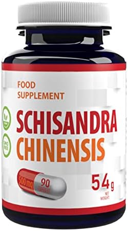 Schisandra Chinensis 10,000mg Equivalent (500mg 20:1 Extract) | 9...