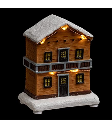 Feeric Lights et Christmas - Village de noël chalets 4 LED à Piles