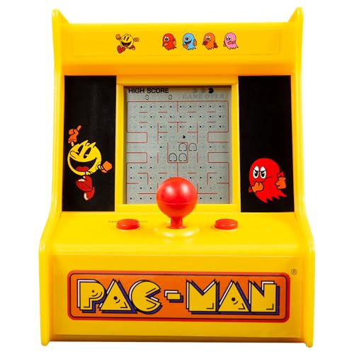 Joystick e controlli facili da usare: goditi la navigazione intuitiva e intuitiva con joystick con pulsanti direzionali reattivi progettati per giocatori di tutte le età. Che tu sia un bambino, un adolescente o un adulto fan dei classici giochi arcade, i controlli rendono facile giocare per ore senza frustrazione. Perfetto per collezionisti arcade retrò, appassionati di mini giochi e chiunque cerchi un'azione arcade nostalgica degli anni '80.