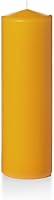 Vista 112 de Yummi - Velas de pilar redondas de 7,6 cm x 15,2 cm de caramelo - 3 por paquete