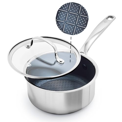 Blue Diamond Hybrid Nonstick 1.57QT Saucepan