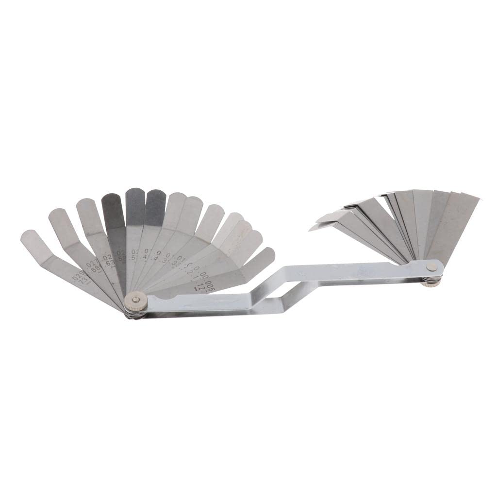 SAZ DEKOR 26 Blades Offset Bent Feeler Gauge Metric Inch Measurements Dual Marked (B0CHS93NGG) Amazon Price History, Amazon Price Tracker