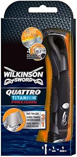 Wilkinson Sword Quattro Titanium Precision Men's Razor