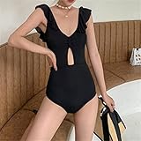 Damas mujeres niña mujer. CLSDRZC Traje de baño sin na