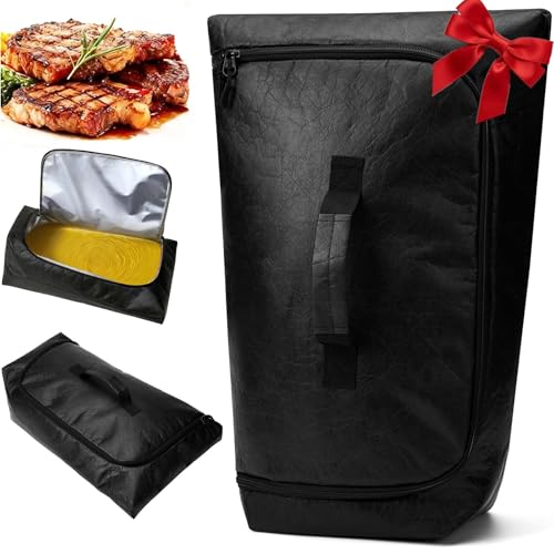 SCAUSY BBQ Blanket for Resting Meat Black