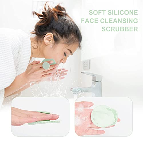 Aimike Scalp Massager Shampoo Brush, Scalp Scrubber For Dandruff Removal, Scalp Exfoliator Brush With Soft Silicone, Scalp Massager Oil Applicator For Hair Growth, Wet Dry Scalp Shower Brush, Green #TOP5