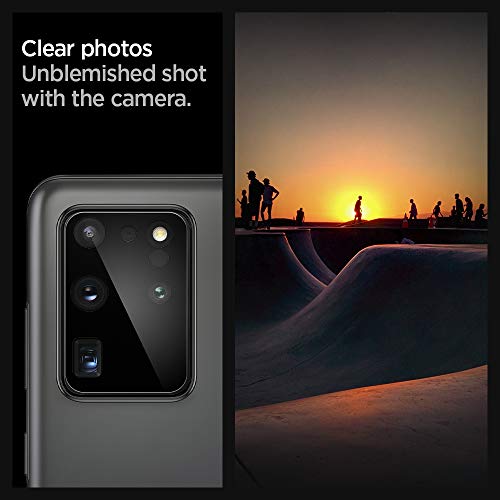 Image of Spigen Optik Camera Lens Protector for Galaxy S20 Ultra - 2 Pack