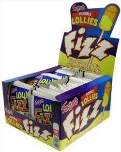 Matlow Original Orange Flavor Sherbet Dip Double Lollies Dip - Kosher (50 Ct.)