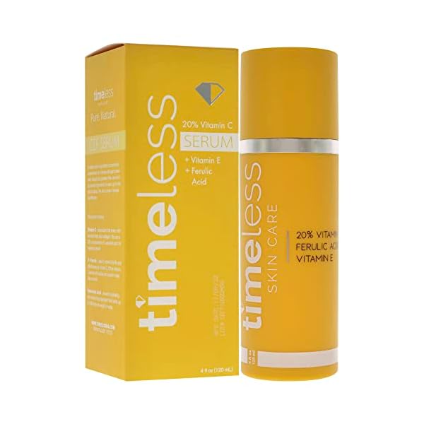Timeless Vitamin C Plus E 20 Percent Ferulic Acid Serum Serum Unisex 4 oz - Image 4
