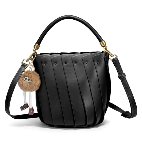 Crossbody Bags for Women Leather Hobo Purses Small Cross Body Shoulder Handbags Top Handle Satchel