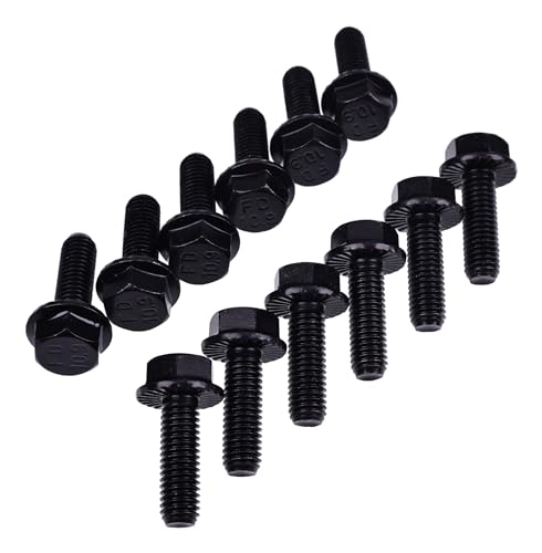 Image of Header Gasket Pair 12617944 W /12 Bolts Compatible with Chevrolet Silverado 1500 2500 Sierra LS1 4.8 5.3 5.7 6.0 6.2L Pontiac Vehicle LS MLS LQ4 LQ9 LM7 12558573 12600530