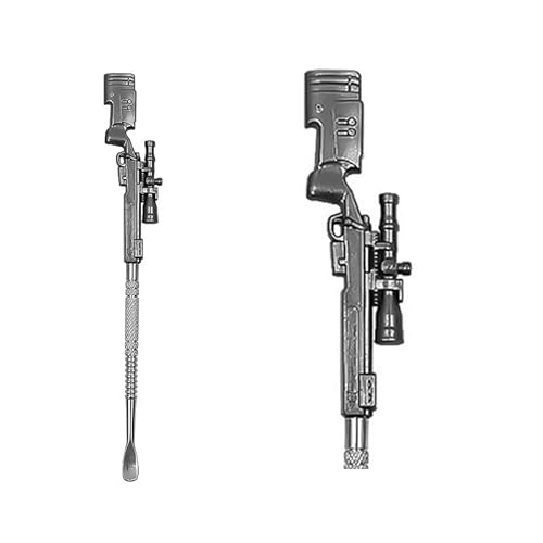 Yullmu 3Pcs Wax Carving Tool 6.3Inch Metal Gun-Shape Sculpting Tool Ak 47 Sniper Rifle Rpg Styles #TOP5