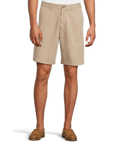 vineyard vines Men's 9 Inch Stretch Breaker Shorts, Khaki, 28 at