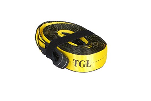 TGL 3 inch, 30 foot, Tow Strap, Recovery Strap, 30,000 Pound Capacity