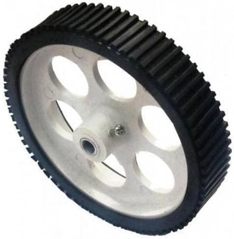 Mifra Electronics | Robot Wheels | Robot Wheel-10cm Diameter-6mm Hole-Big size