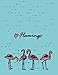 Produktbild Flamingo: Cute flamingo on blue cover and Lined pages, Extra large (8.5 x 11) inches, 110 pages, White paper (Cute flamingo on blue notebook, Band 4)