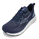 Pozvnn Mens Wide Toe Box Shoes Running Walking Cross Training Sneakers Tennis Comfortable Breathable Gym Workout Soft Sole