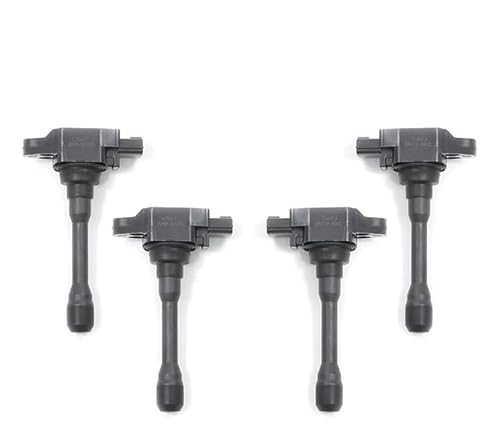 HELIOS エルグランド TE52 イグニッションコイル 4本 純正同等品 4本 22448-1KT0A 22448-JA00C 互換品 スパークプラグ