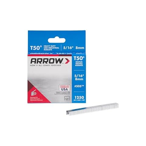 Arrow T50 Staples Box of 1250 Cover