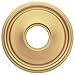 Passage Pair Rosettes Vintage Brass