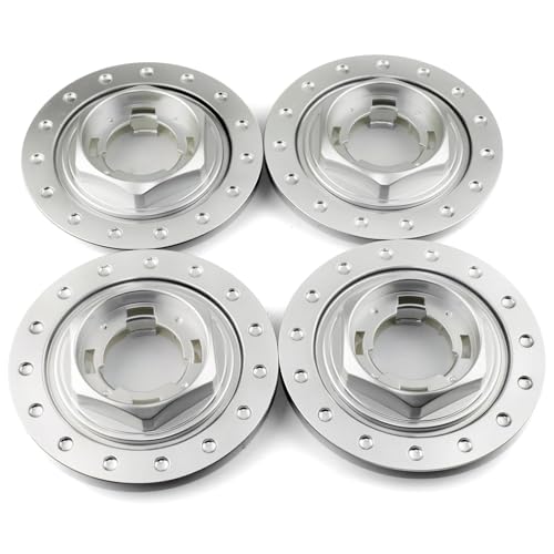 Cache-moyeux de roue 150mm fixation ferme et finition chromée pour jante auto