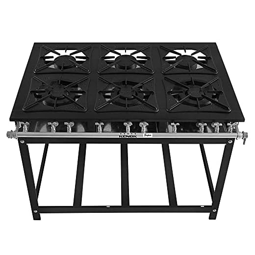 Fogão Industrial 6 Bocas Baixa Pressão Super 40