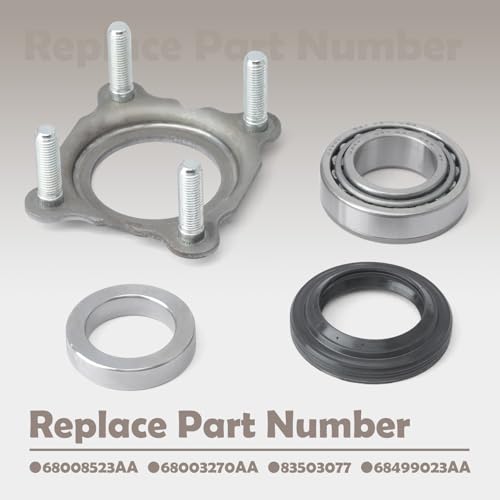 VAINELY 68008523AA Rear Axle Bearing and Seal Kit Compatible with Jeep Wrangler JK JKU 2007 2008 2009 2010 2011 2012 2013 2014 2015 2016 2017, Replace 68003270AA 83503077 68499023AA by VAINELY - Image 3