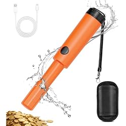 Dmyond Metal Detector Pinpointer,Waterproof, Rechargeable 800mAh Battery | Handheld Pin Pointer Wand, 3Adjustable Sensitivity, Treasure Hunting Tool for Adults & Kids