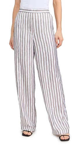 Theory Women's Relaxed Pull-On Pants, Cinder Multi, 12