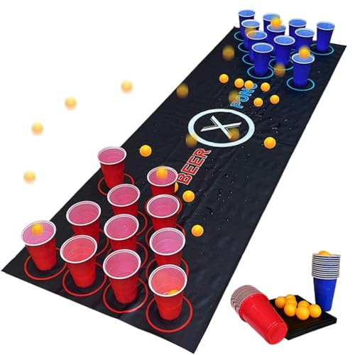 Juegos de beber estilo tenis de mesa para entretenimiento de estudiantes