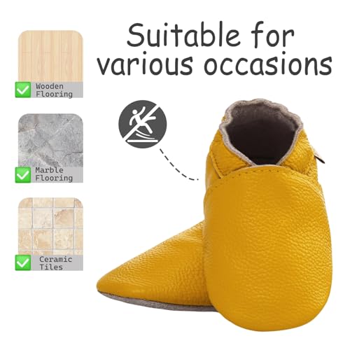 Crib shoes baby moccasins for boys girls toddler soft leather baby walking shoes slippers3