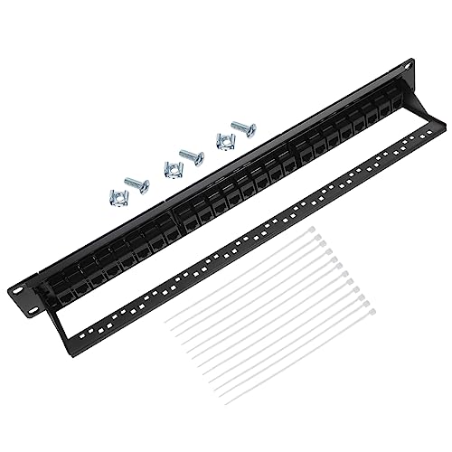 SEWACC Network Patch Panel Port Non-Shielded Ethernet Distribution Rack for Efficient Data Communication and Easy Installation