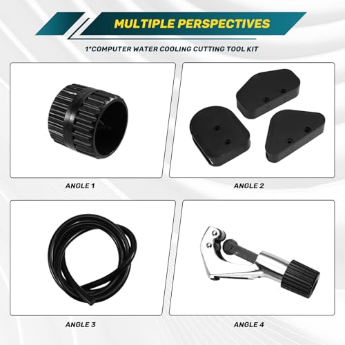 Kit d'outils de refroidissement à l'eau pour PC pour réussir vos courbes de 12mm