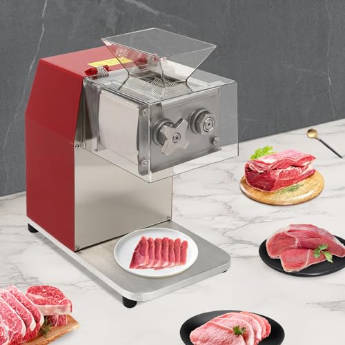 Máquina eléctrica para cortar carne 1100W acero inoxidable miniatura 4