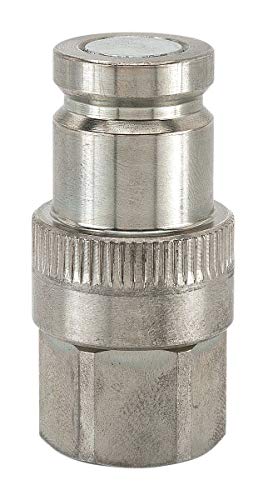 Coupler Nipple, 3/4-16, 1/2 in. Body, Steel