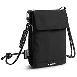 Material en nylon duradero y ligero - Fabricado en nylon de alta calidad, este bolso bandolera es resistente al agua, antiarañazos y lavable en máquina. Peso solo 140g/4,93oz y dimensiones 19x12,6x3cm/7,48''x4,96''x1,18'' , es ultraligero pero suficientemente resistente para outdoor o uso diario casual. Simplemente coloca el bolso en una bolsa de lavado o funda de almohada y lava en agua tibia con detergente suave. Refresca tu bolso rápidamente y fácilmente